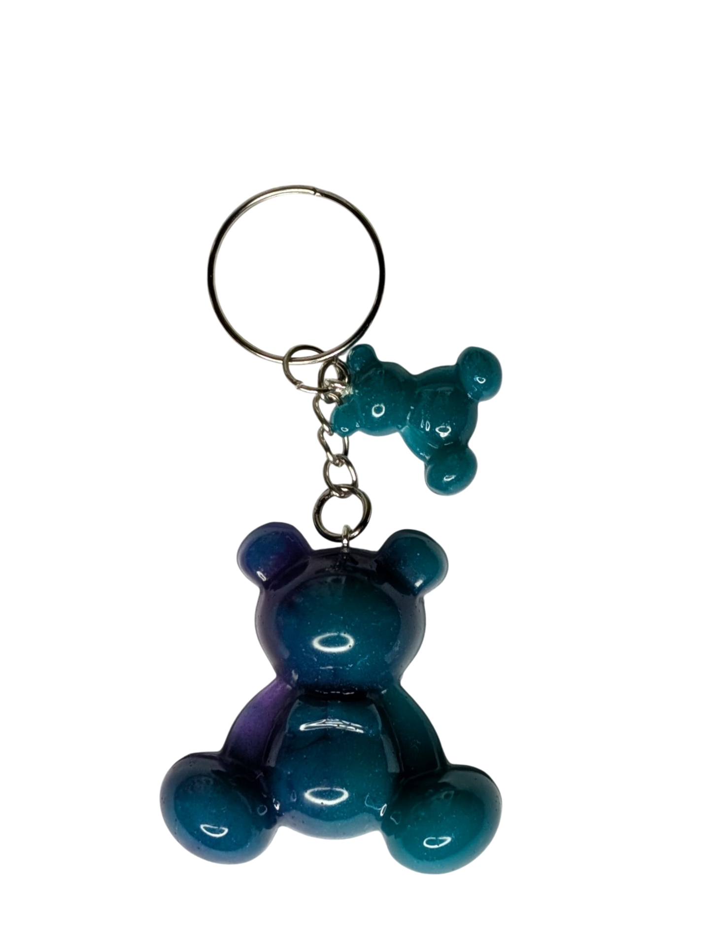 Porte clé Didou Voie Lactée bleu & violet