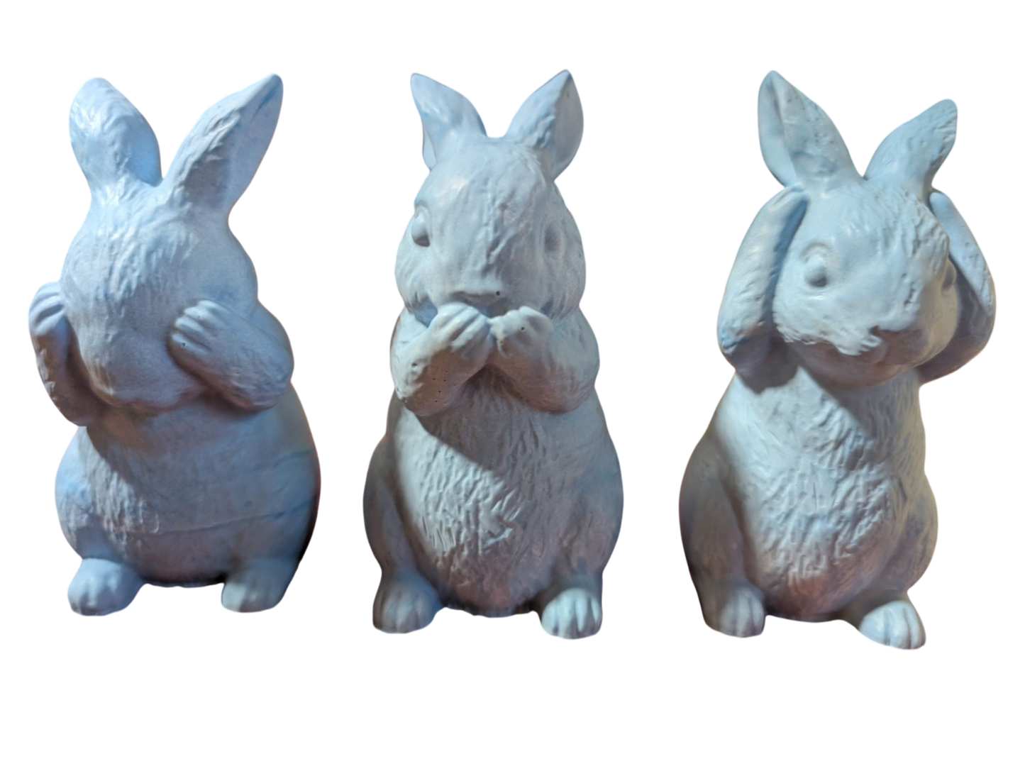 Trio de lapins sages