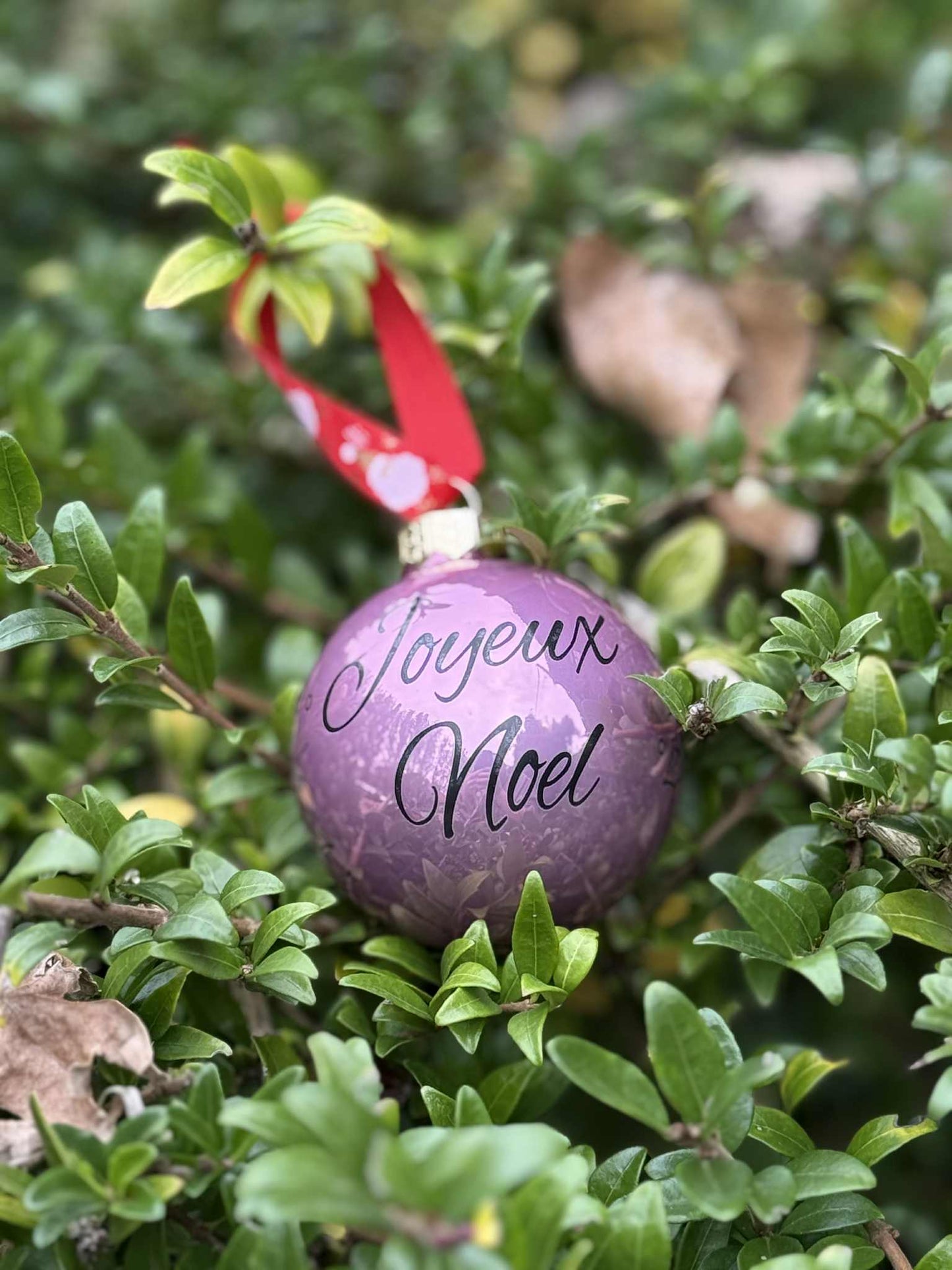 Boule Joyeux Noël