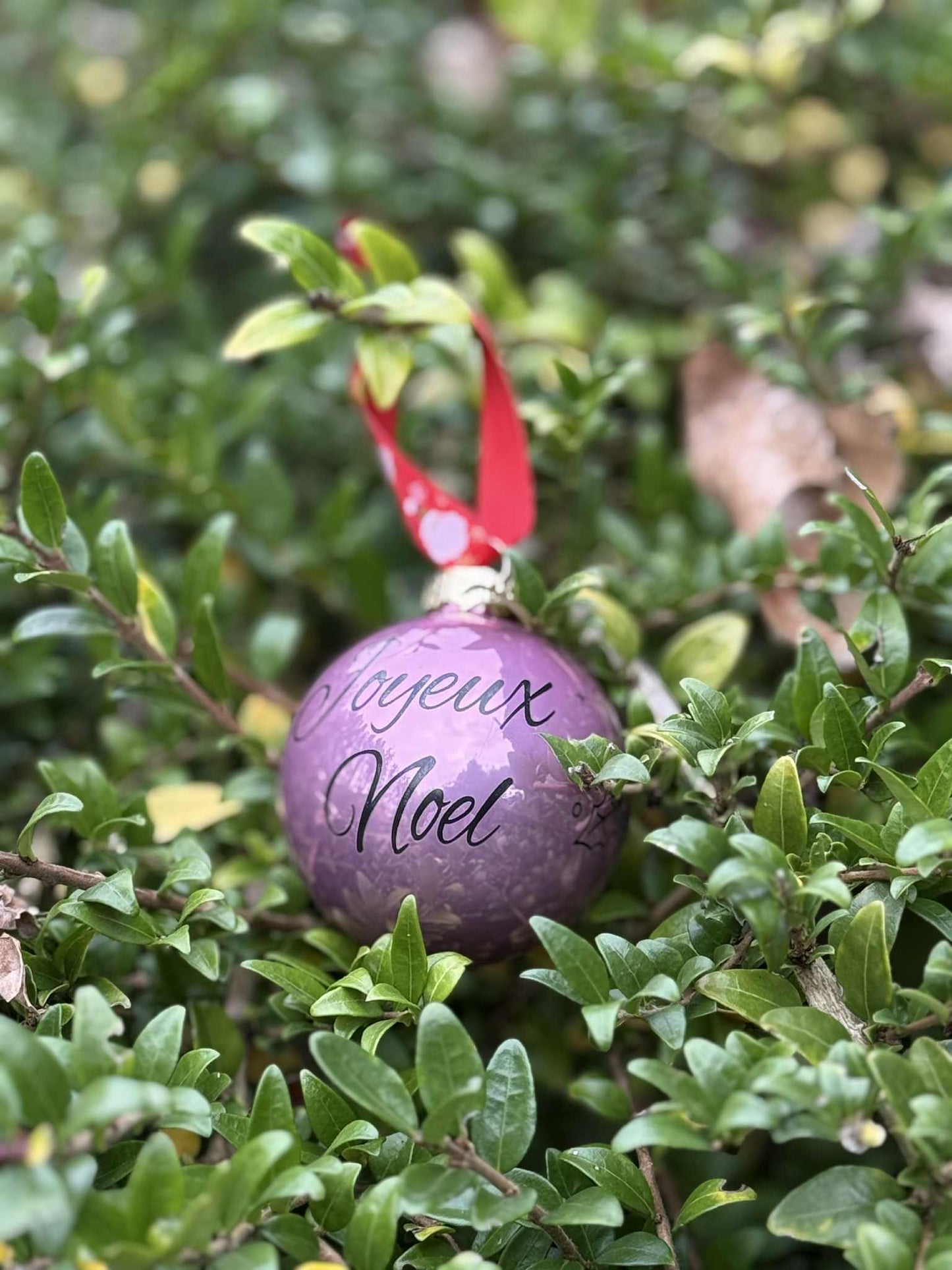 Boule Joyeux Noël